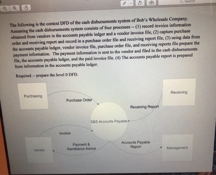 answer completely with work The following is the context DFD of the