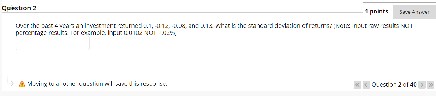 Question 2 1 points Save Answer Over the past 4 years