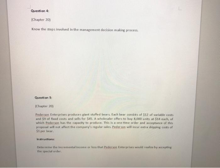 $70 and has variable costs of $45. The sales mix of the