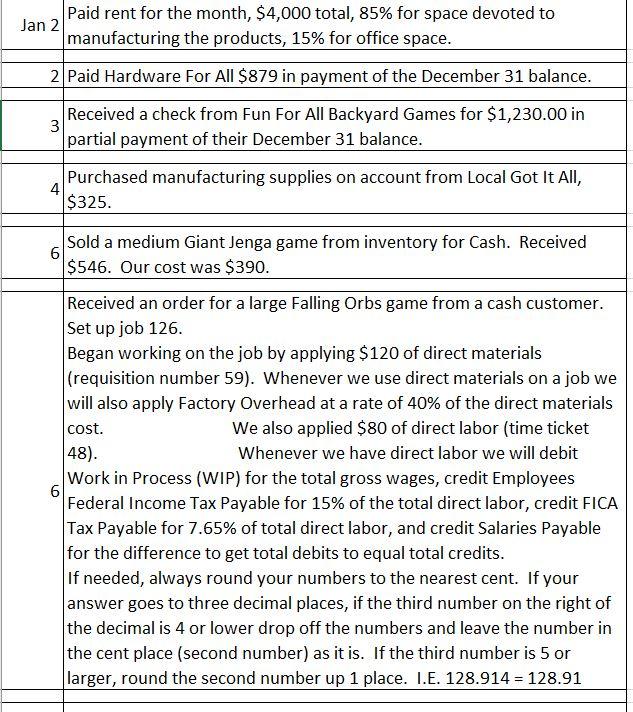  Paid rent for the month, $4,000 total, 85% for space devoted