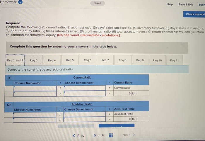 of Cabot Corporation follow. (All sales were on credit; selected balance sheet