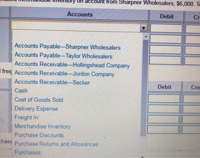 merchandise sold on September 15. Cost of goods, $328 25 Sold merchandise