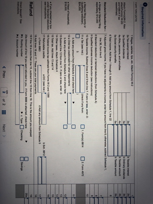 bonds and $500 from corporate bonds. Marc contributed $2,500 to an individual