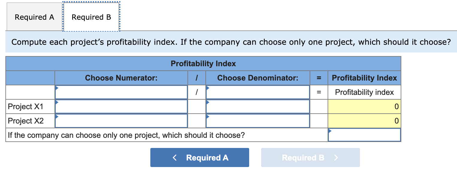 Tiger Co. The company requires an 8% return from its investments. (PV