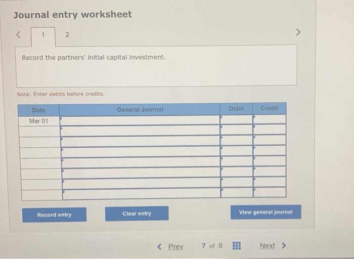 and Kelley formed a partnership. Eckert contributed $98,000 cash, and Kelley contributed