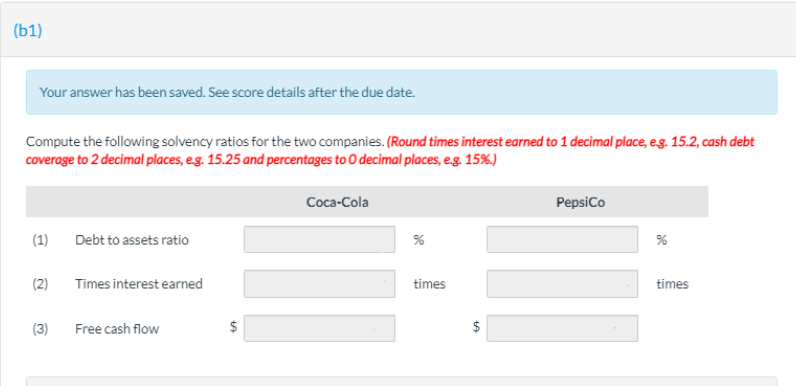 the world. Suppose selected data from recent consolidated financial statements for The