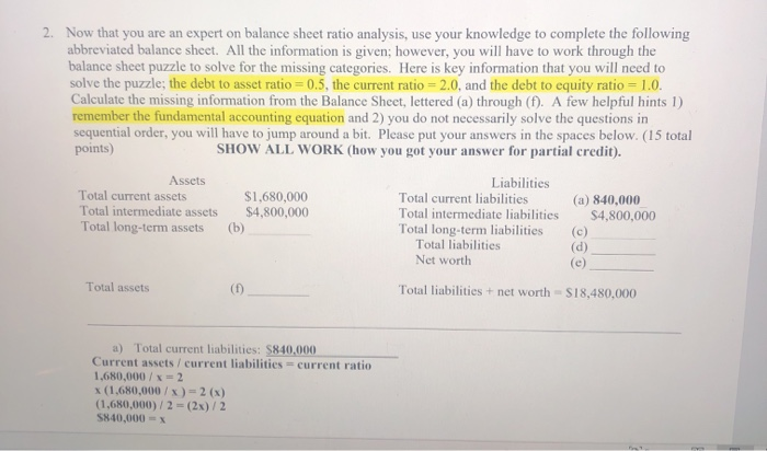  help me solve b,c,d,e and f please with work for how