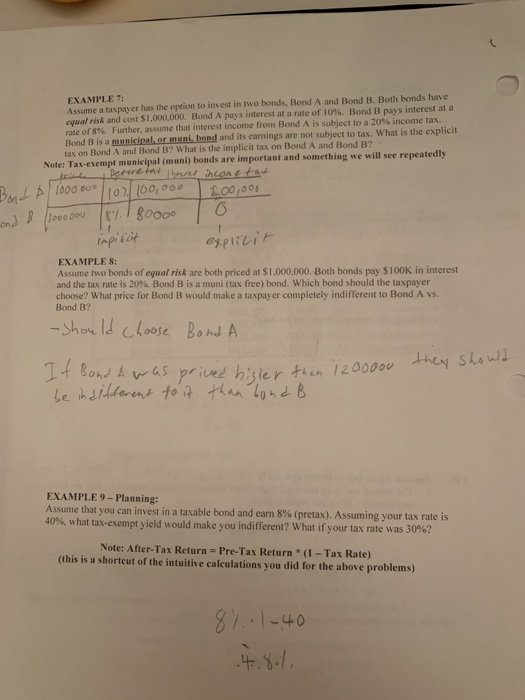  plz help with all three EXAMPLE 7: Assume a taxpayer has
