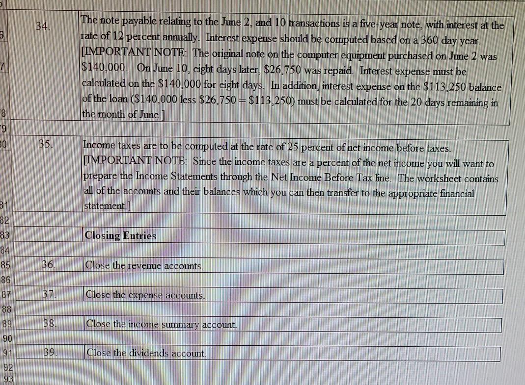 stock to Jeremy after $26,500 in cash and computer equipment with a
