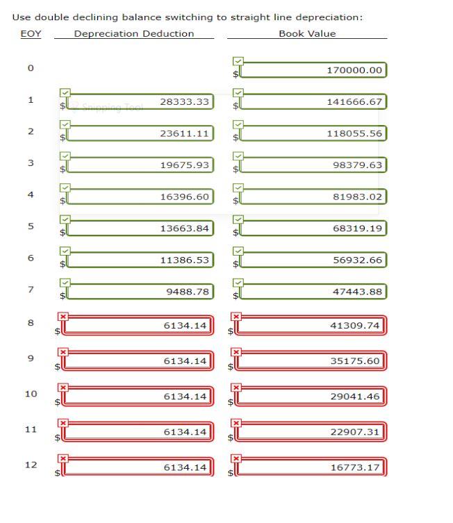 excel in each row or column. Chapter 08, Problem 009 (Video Solution)