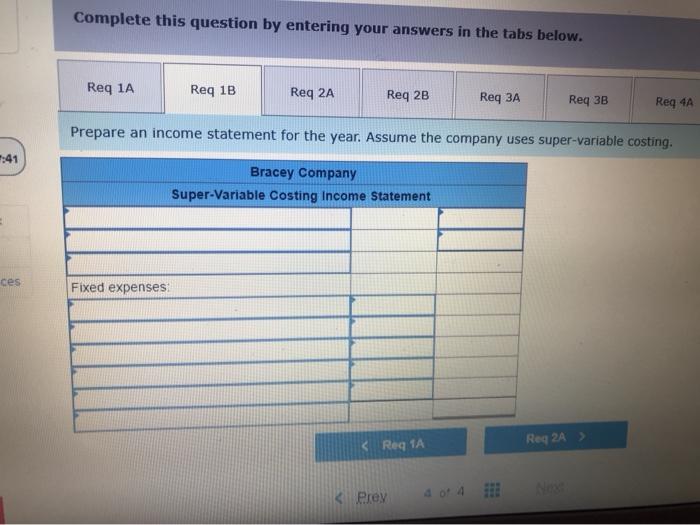 sells a single product. Cost data for the product are given: 04:31:48