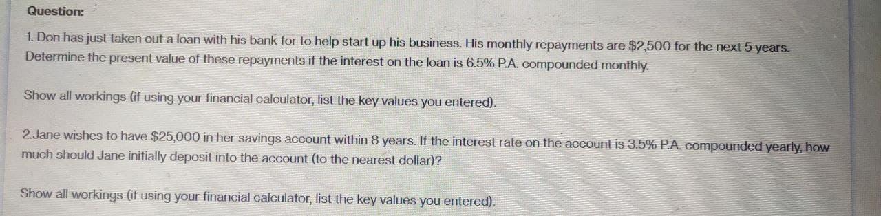 Please do two questions otherwise skip. Do both Q ( 1 )