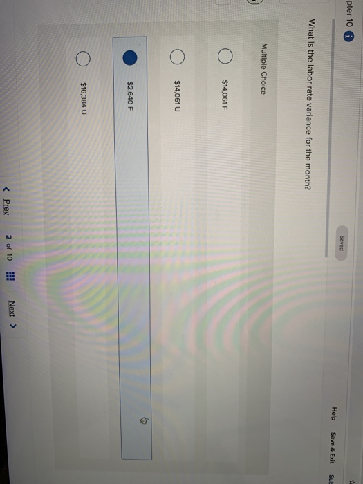 for a particular product: Standard labor-hours per unit of output Standard labor