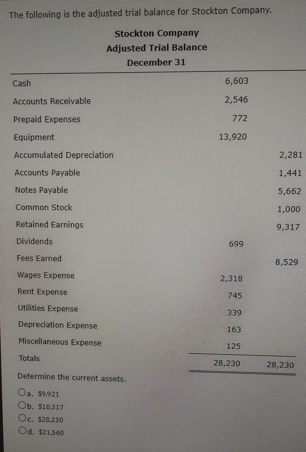  please, I need answer ASAP! The following is the adjusted trial