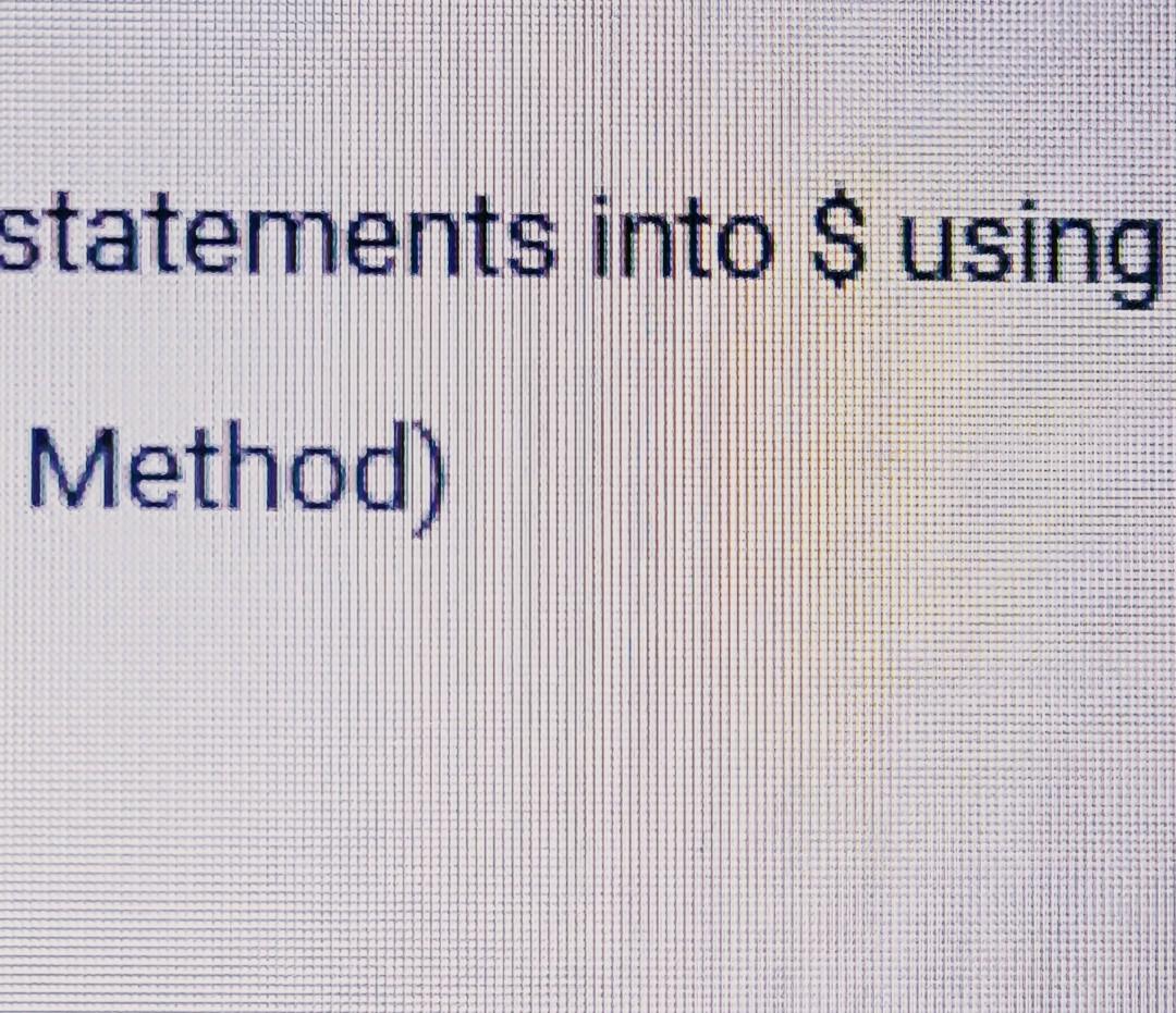 Italco when the exchange rate was 1.00=1$. At December 31, the balance