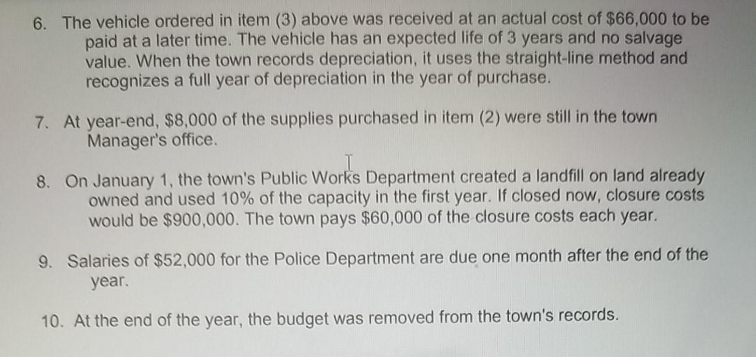 each part separately using the same information. Do not mix answers to