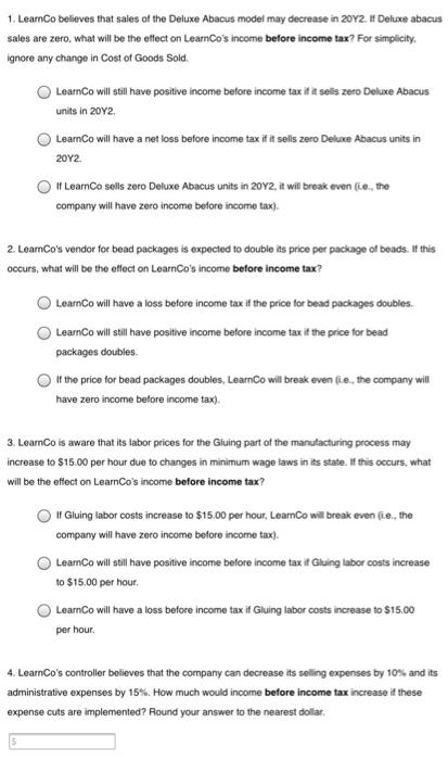 Ending December 31, 20Y2 Units Basic Units Deluxe Expected units to be