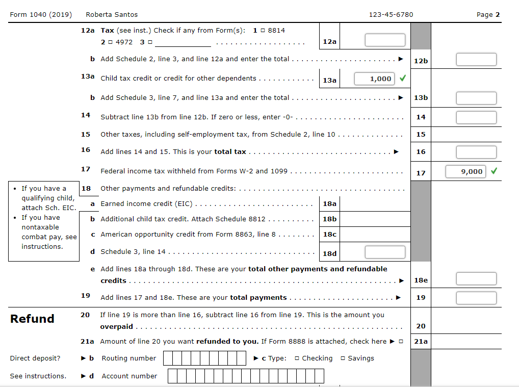 60781. Her Social Security number is 123-45-6780. Roberta has been divorced from