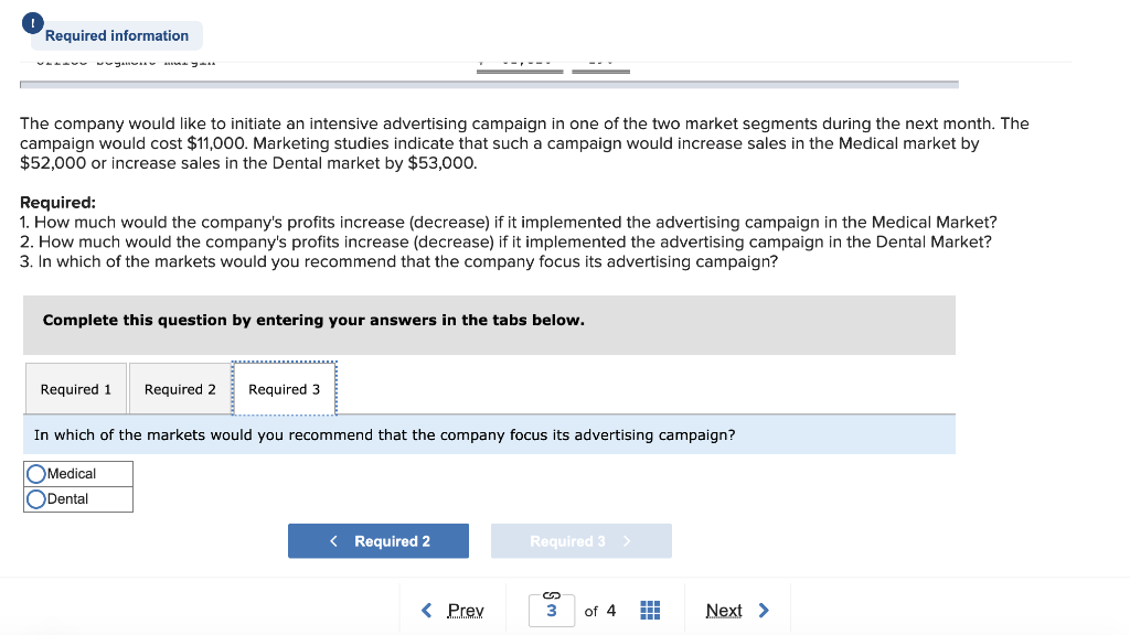 segment margin Common fixed expenses not traceable to offices Net operating income