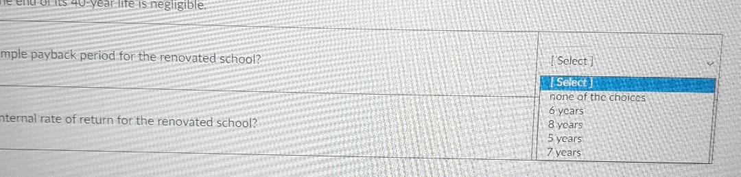 explanations) Thank you!! Question 13 4 pts A public school is being