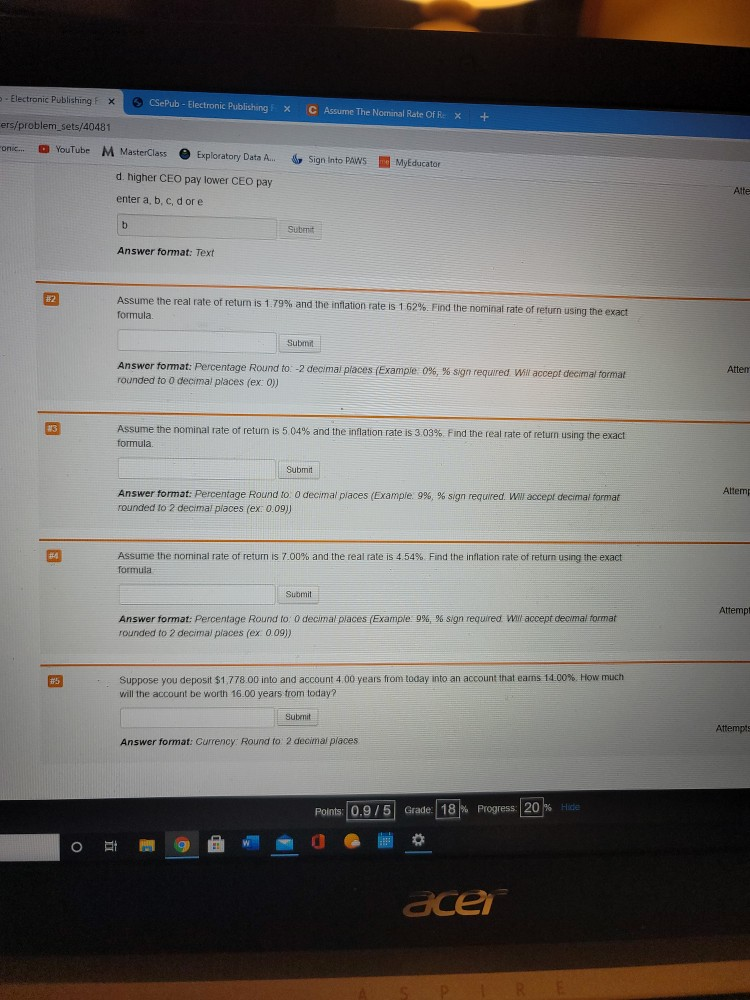  - Electronic Publishing FX CSePub - Electronic Publishing X C Assume