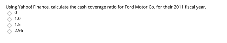PLEASE DO MAKE SURE THE ANSWER IS CORRECT Using Yahoo! Finance, calculate