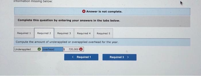 (not on the basis of raw materials purchased). Its predetermined overhead rate