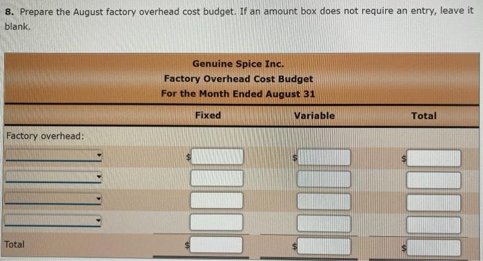as follows: DIRECT MATERIALS Units Cost Behavior Cost per Unit Direct Materials