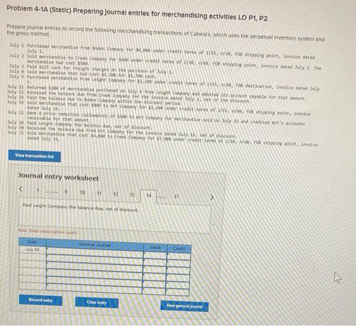 Company for the invato dated July 2, het of the discount. July