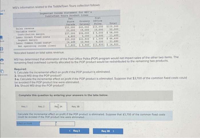 on the age range of the target market. MSi sells both individual