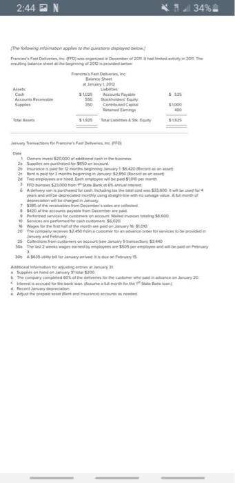 Complete journal entries 15 2 Postjournal entries to ledger accounts (T accounts)