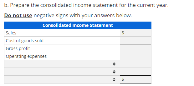 upstream and downstream intercompany inventory profits A parent company purchased a 70%