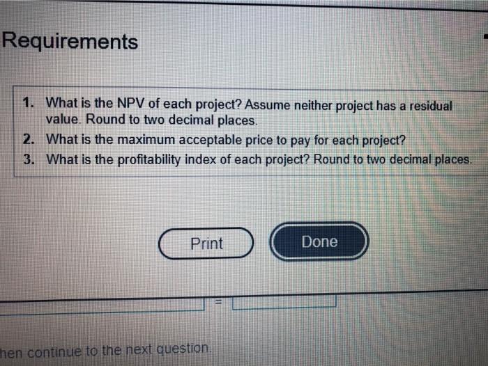 Present Value of $1 table.) (Click the icon to view Present Value