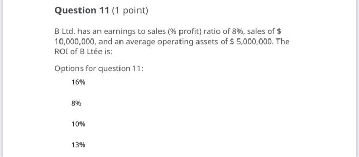 Executives are unhappy with the performance of Division B and are seriously