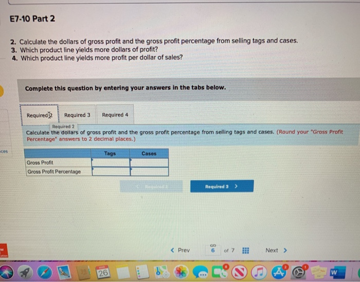 and 7) (LO 6-3, LO 6-4, LO 7-3) [The following information applies