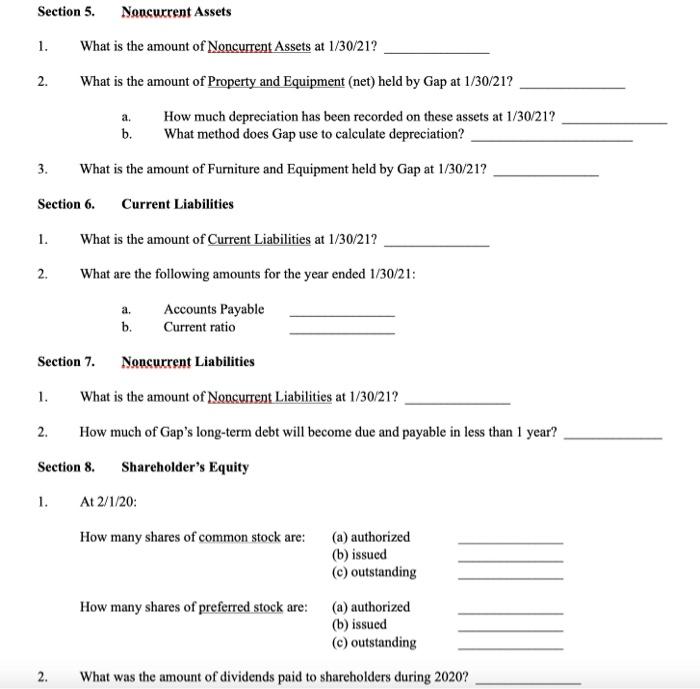 Equity 2. At 1/30/21: a b. C. What is the percentage of