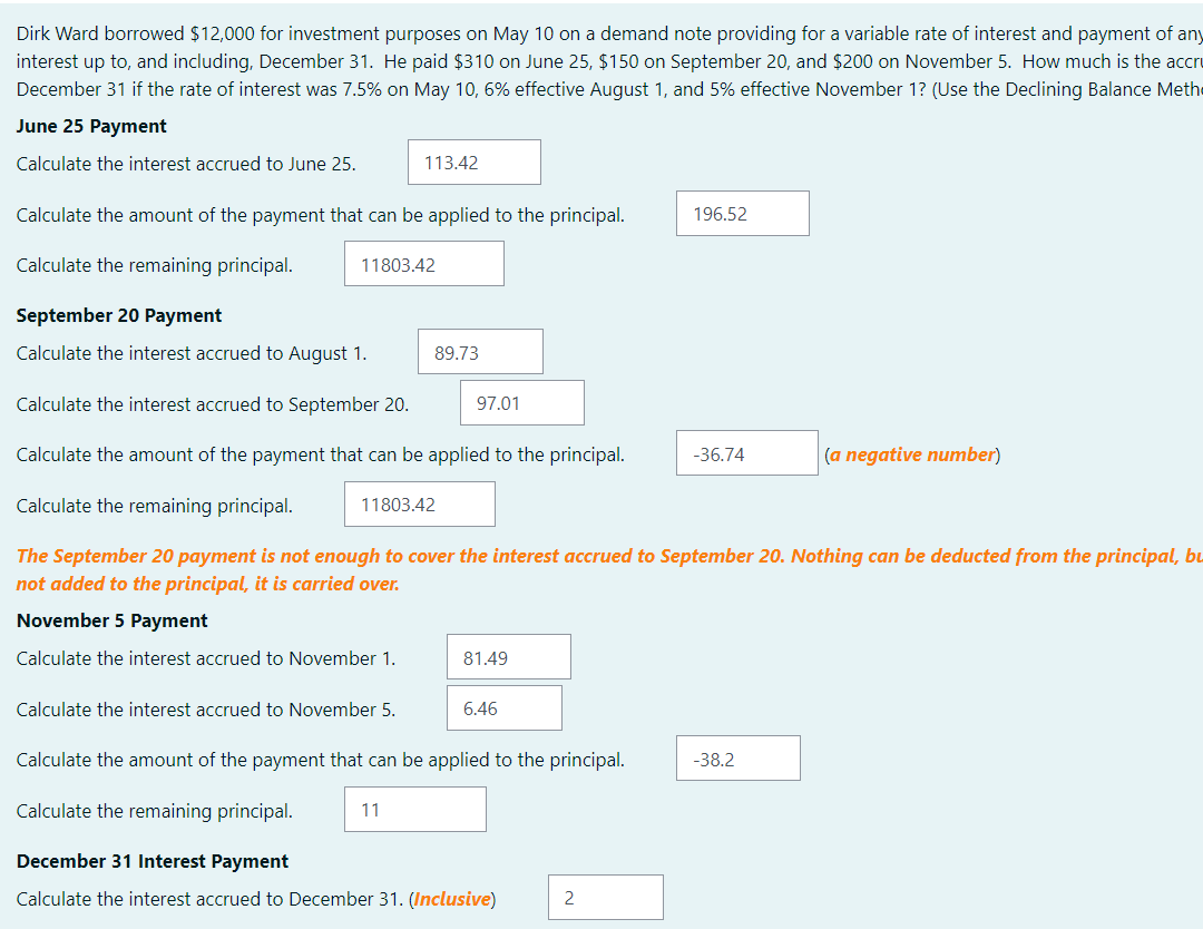 2021. Thank You The Provincial Bank lent $23,000 to the owner of