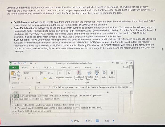 this is an excel simulation. all blanks must be filled out in