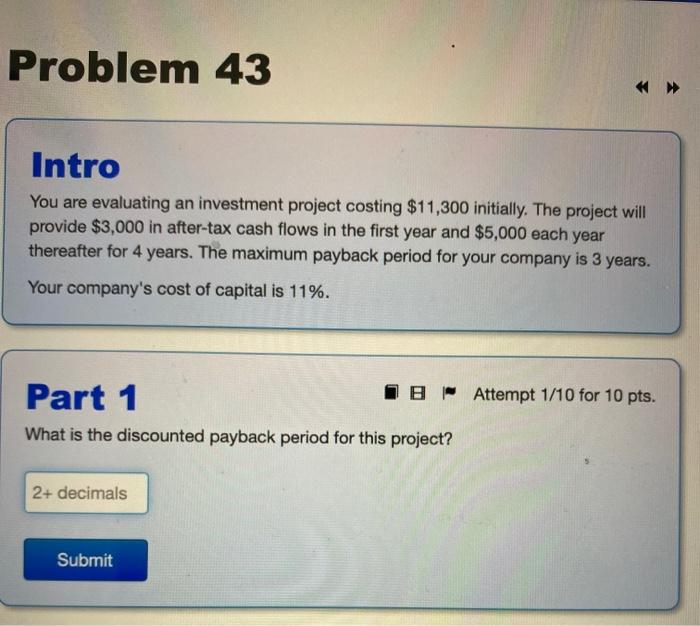 machine will produce after- tax cash flows of $4,000 in the first