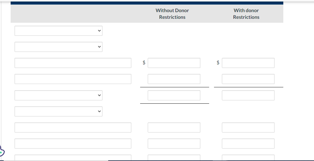 Nash Library Statement of Activities for Year Ended February 28, 2024 Question