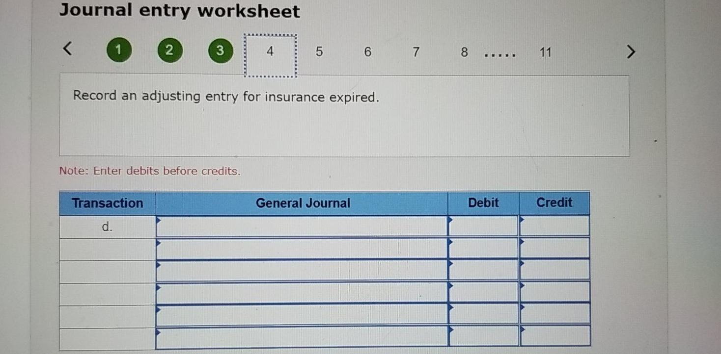 has a balance of $13,800 for six months' insurance paid in advance