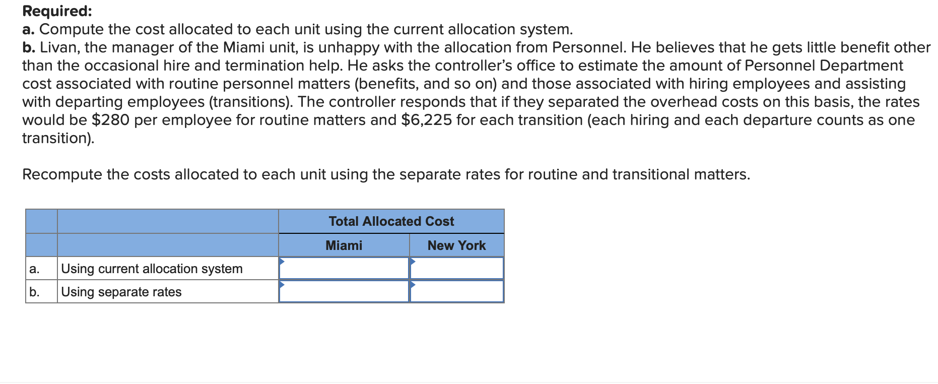 Exit Submit Check my work 11 5 points Required information The Personnel