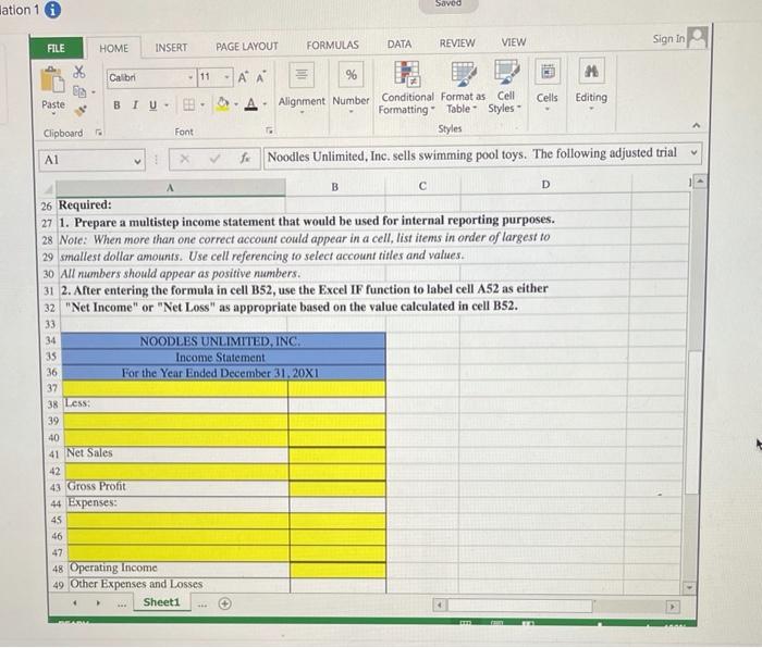 its list of accounts and balances as of January 31. The Controller