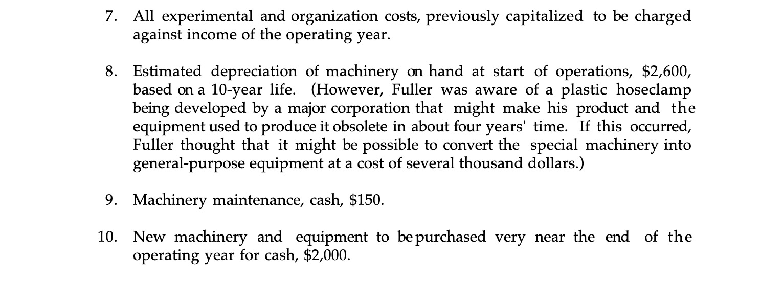 was the inventor of a metal hoseclamp for automobile hose connections. Having