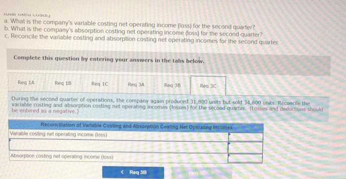512,640 Fixed expenses: Fixed manufacturing overhead 254,400 Fixed selling and adeinistrative 270,260