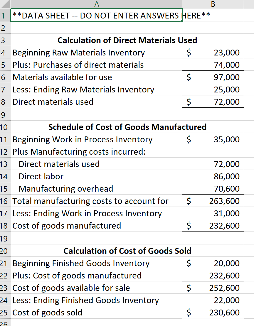 Blocks of Managerial Accounting 2 Prepare Income Statement 3 Review the following