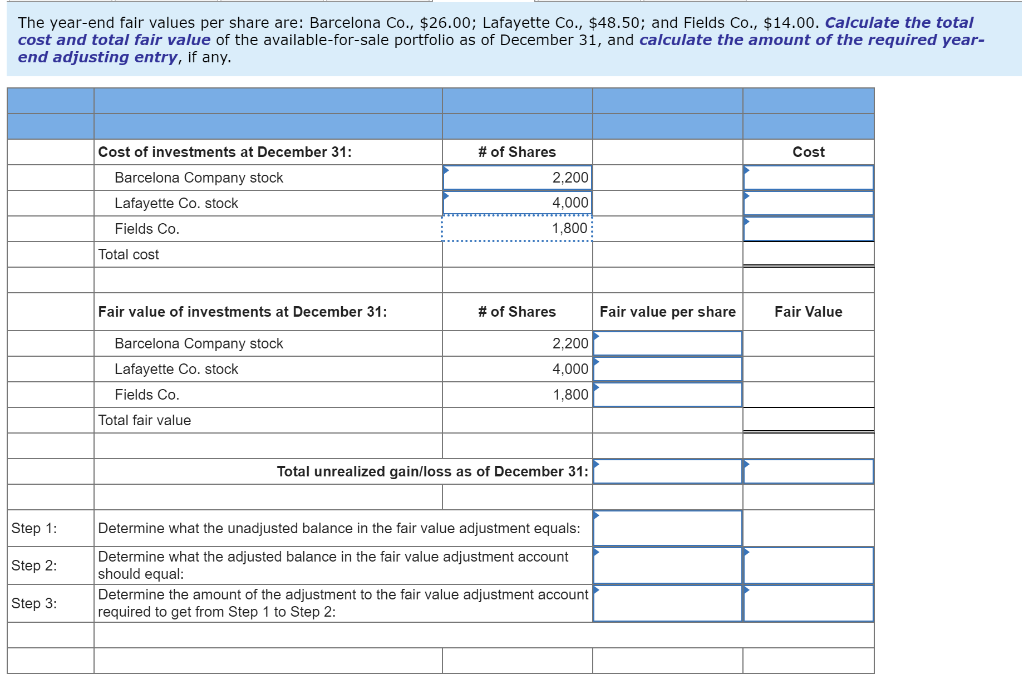 involving short-term investments in available-for-sale securities during 2017. Apr. 16 Purchased 5,500