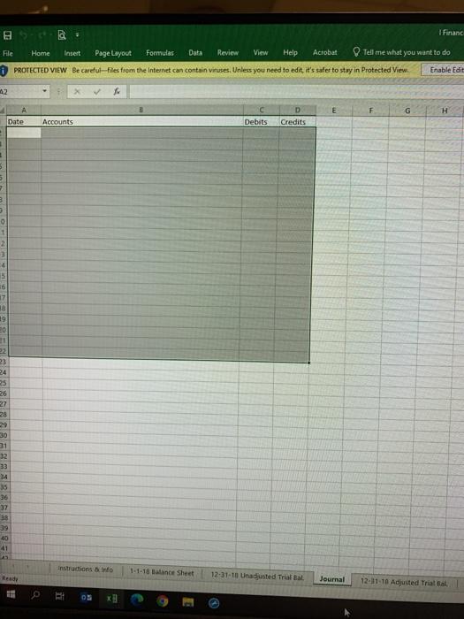 P 1. Make adjusting entries in the journal (rounding to the nearest