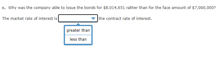 issued $7,000,000 of 6-year, 10% bonds at a market (effective) interest rate