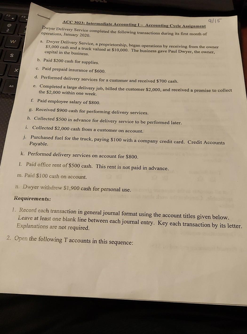 I only need the Income Statement, Balance Sheet, and Statement of